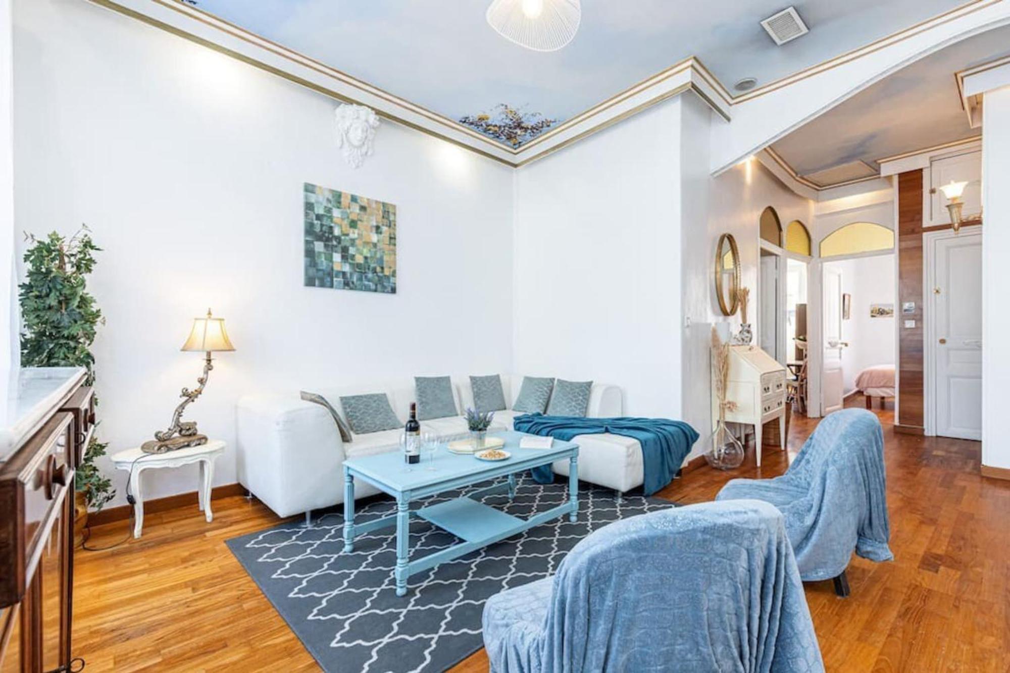 Risso - Comfortable 3 Bedrooms With Balcony Ница Екстериор снимка