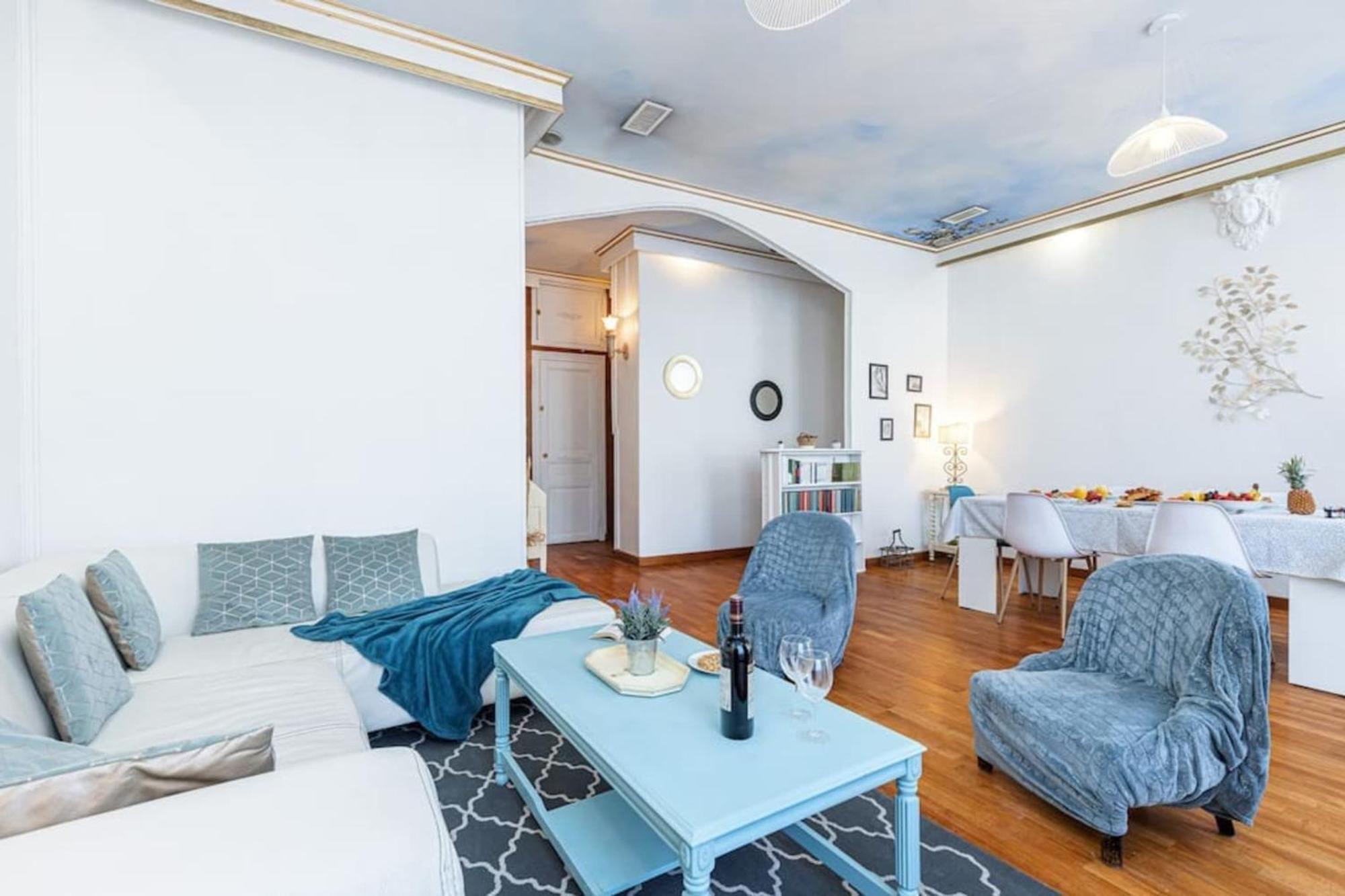 Risso - Comfortable 3 Bedrooms With Balcony Ница Екстериор снимка