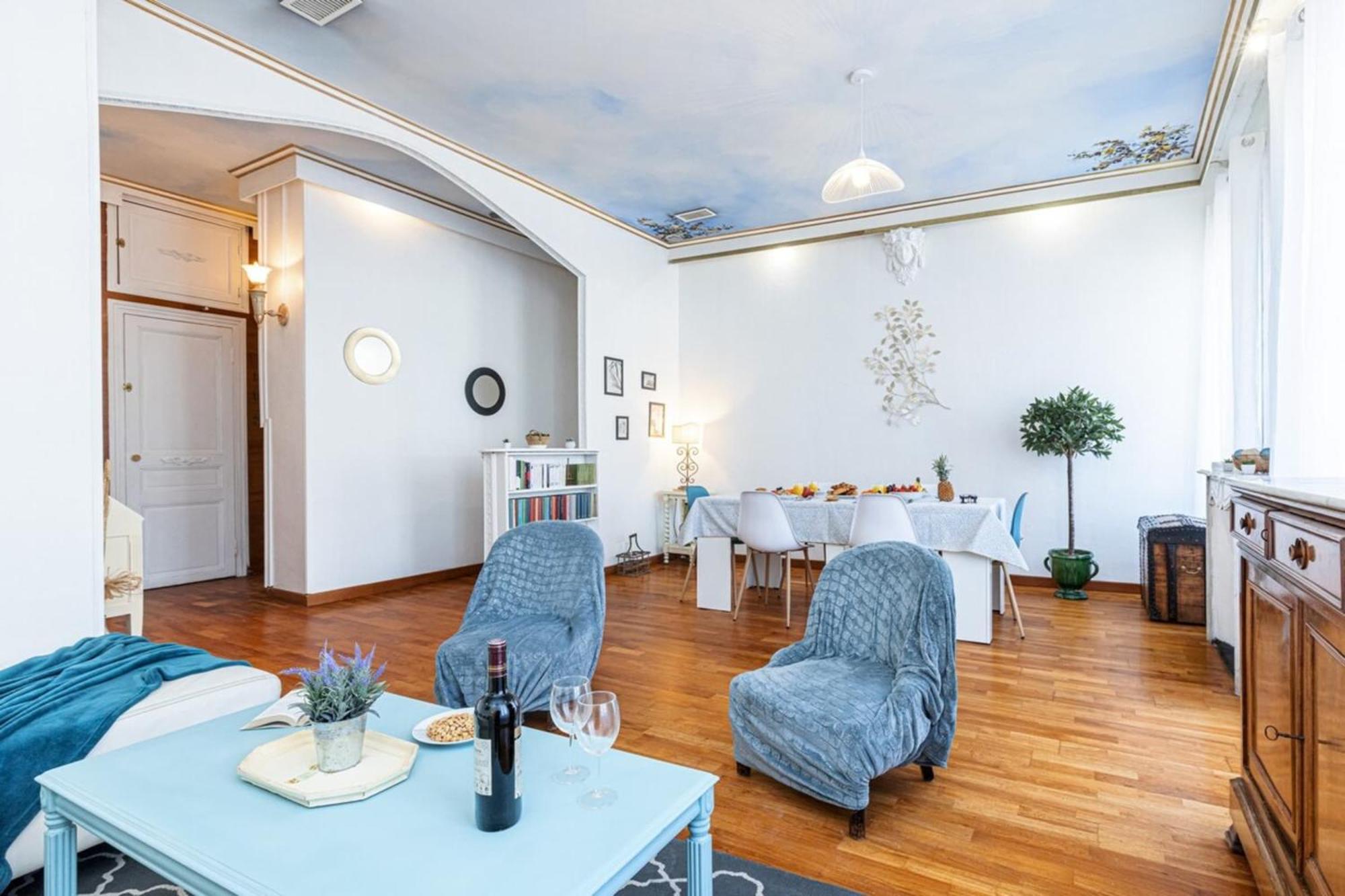 Risso - Comfortable 3 Bedrooms With Balcony Ница Екстериор снимка