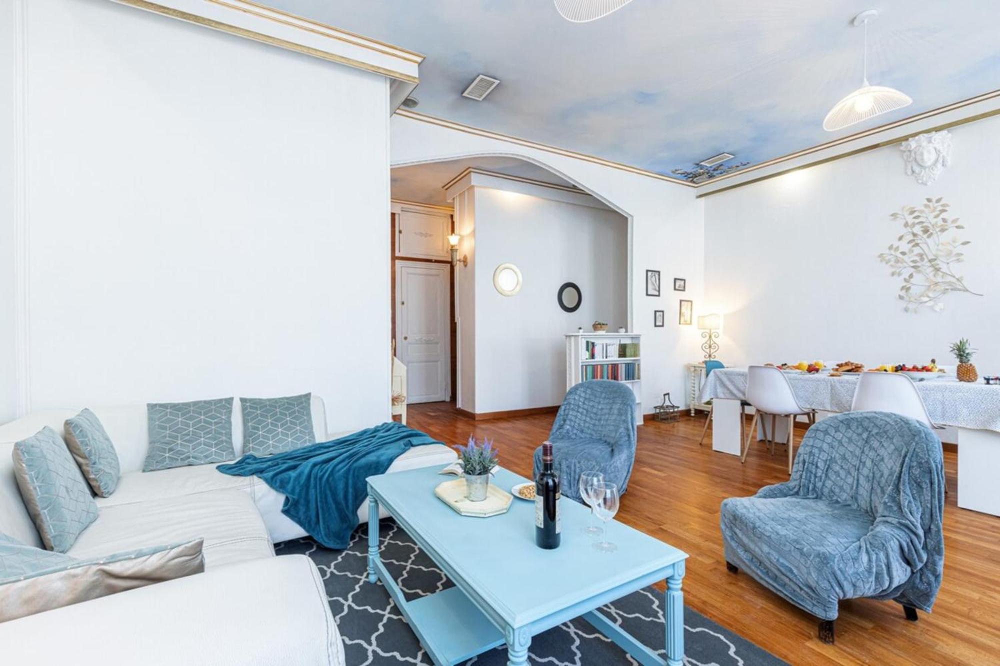 Risso - Comfortable 3 Bedrooms With Balcony Ница Екстериор снимка