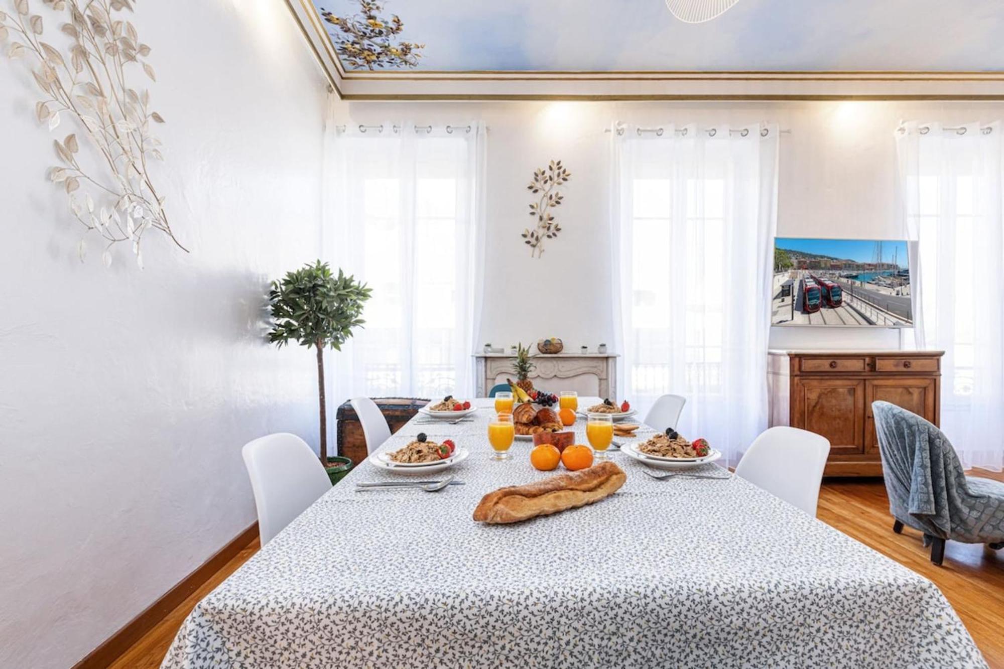 Risso - Comfortable 3 Bedrooms With Balcony Ница Екстериор снимка